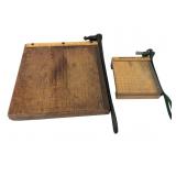 Ingento and Raygram Vintage Paper Trimmers