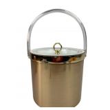 Georges Briard Brushed Gold Tone Ice Bucket