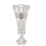 Fostoria Coin Glass Footed Bud Vase
