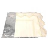 Cottimaryanne Italian Lace Trimmed Linen Napkin
