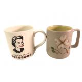 Royal Stafford and Pigeon Forge Pottery Mugs