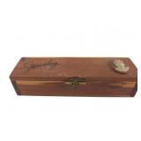 Mackinaw City, Michigan Cedar Jewelry Box