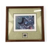 Rod Lawrence Signed 1981 Michigan Trout and Salmon