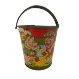 Chein & Co. Lithographed Tin Sand Bucket