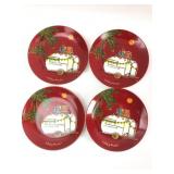 Tommy Bahama Holiday Wander! 7' Porcelain Plates