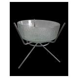 Iittala Ultima Thule Style Glass Bowl with Stand