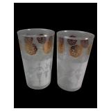 MCM Mid-Century Modern Ballerina Tumblers, Pr.
