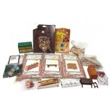 Vintage Dollhouse Furniture Kits and Accessories