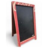 Coca-Cola Wooden A-Frame Chalkboard Sign