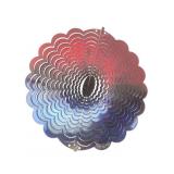 Pat. Pend. Metal Sunburst Wind Spinner