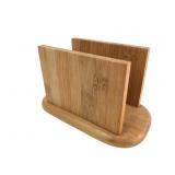 Bamboo Vertical Napkin Holder