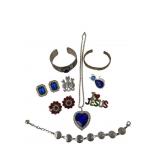 Assorted Costume Jewelry Lot, 10 Pieces