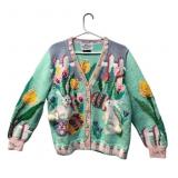 Two New York Collectibles Easter Cardigan