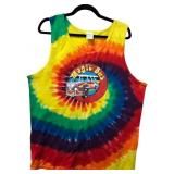 Port & Company Magic Bus Tie-Dye Tank Top, XL