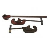 Ridgid Heavy Duty Pipe Cutters and Ratchet Threade