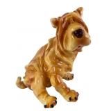 Ceramic Shar-Pei Puppy Figurine