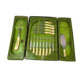 Fleur-de-lis 19 Piece Surgical Stainless Cutlery S