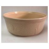Portuguese Relief-Molded Ceramic Bowl