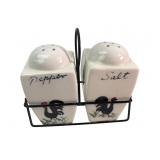 Japan Hand-Painted Rooster Salt and Pepper Shakers