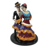 Blue Sky Clayworks Day of the Dead Dancing Couple
