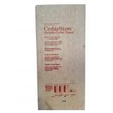 CedarStow Portable Cedar Closet, Extra Wide