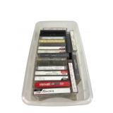 Assorted Jazz and Rock Cassette Tape Collection