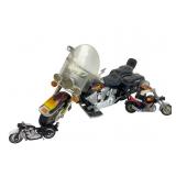 Buddy L Harley-Davidson and Playmobil Motorcycles