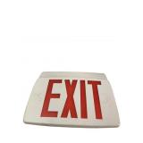 Lithonia Lighting Quantum LED Exit Sign with Batte
