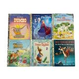 Little Golden Books Collection of 6 Children's Boo