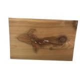 Michigan Upper Peninsula Copper String Art on Wood