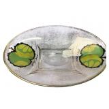 MCM Georges Briard Green Apple 22K Gold Divided Di