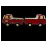Tonka Red Metal Toy Pickup Trucks, pr.
