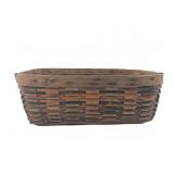 VTG Woven Wood Gathering Basket, 19x11.5"