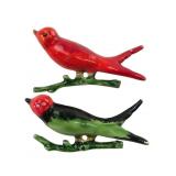 VTG Original by Robert Enamel Bird Pins (2)