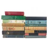 Collection of 14 Vintage Hardcover Books