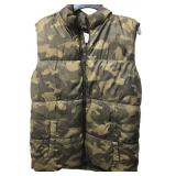 Old Navy Camouflage Puffer Vest, Size XXL (18)