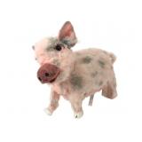 Kellys Kritters Handmade Spotted Pig Plush, 11x9"