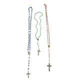 Three Rosaries & First Holy Communion Medal