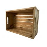 VTG Wooden Storage Crate with Handles