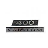 Pontiac 400 & Custom Automotive Emblems