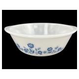 Pyrex Blue Cornflower 2 Qt Milk Glass Casserole