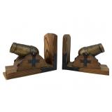 Made in Japan Cannon Bookends, pr.