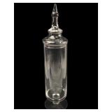 Glass Apothecary Jar with Lid, 16.5" Tall