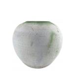 Stoneware Globular Vase, Impressed Mark
