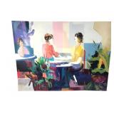 Pat McBoury Tªte--tªte Artist Proof Lithograph