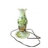 Fenton Attrib. Hand-Painted Custard Glass Hurrican