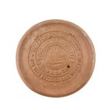 Longaberger Pottery Button Basket Brick