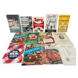 1923-1950s Vintage Cookbook and Recipe Booklet Lot