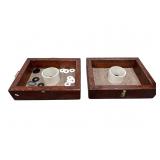 Washer Toss Game Set, Portable Wood