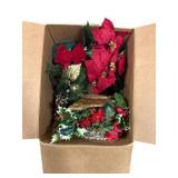 Assorted Christmas Holiday Decor and Ornaments